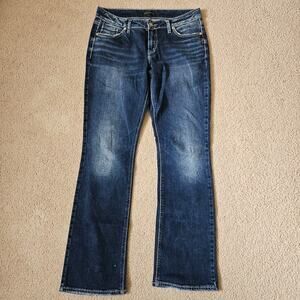 Silver Jeans Suki Mid Rise Slim Bootcut Jeans 30x33